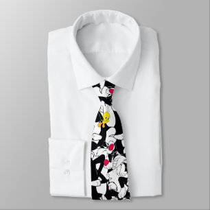 SYLVESTER™ & TWEETY™ Pattern Neck Tie