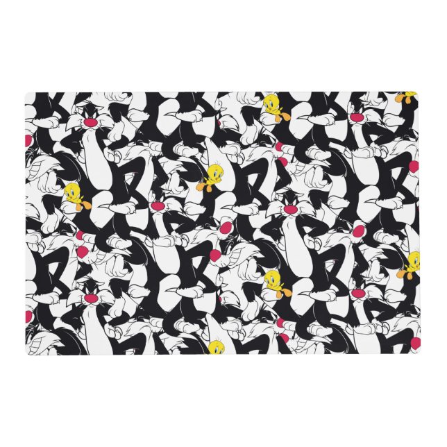 SYLVESTER™ & TWEETY™ Pattern Placemat (Front)