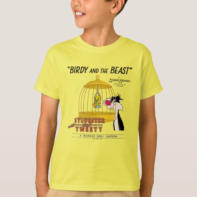SYLVESTER™ & TWEEY™ | Birdy and the Beast T-Shirt (Front)
