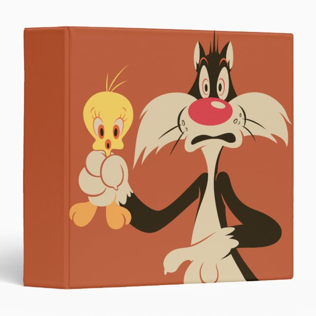 SYLVESTER™ with TWEETY™ 3 Ring Binder (Front/Spine)