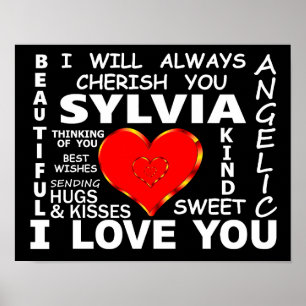 Sylvia I Love You Poster