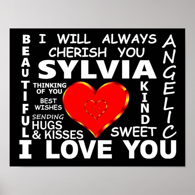Sylvia I Love You Poster (Front)