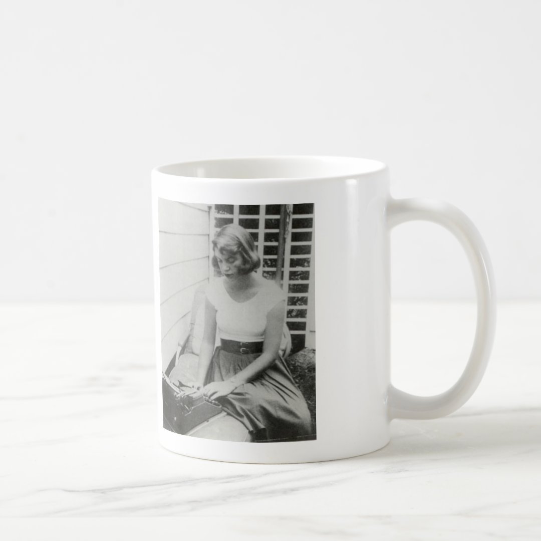 Sylvia Plath Typewriter Mug | Zazzle