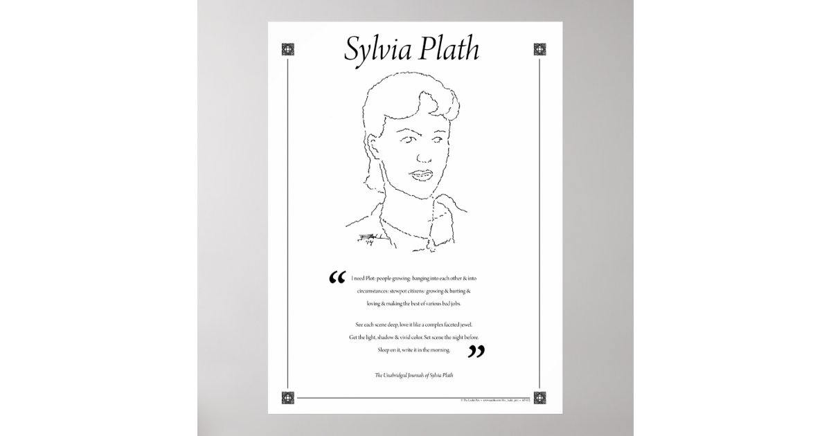 sylvia plath quotes writing