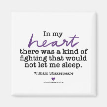 SylviasStory Shakepseare Magnet