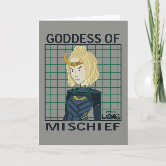 Sylvie Goddess of Mischief Illustration Card (Front)