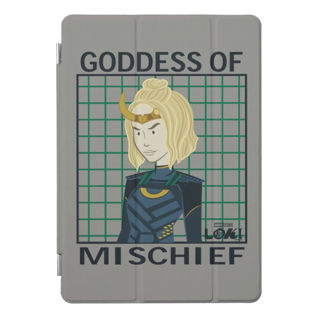 Sylvie Goddess of Mischief Illustration iPad Pro Cover (Front)