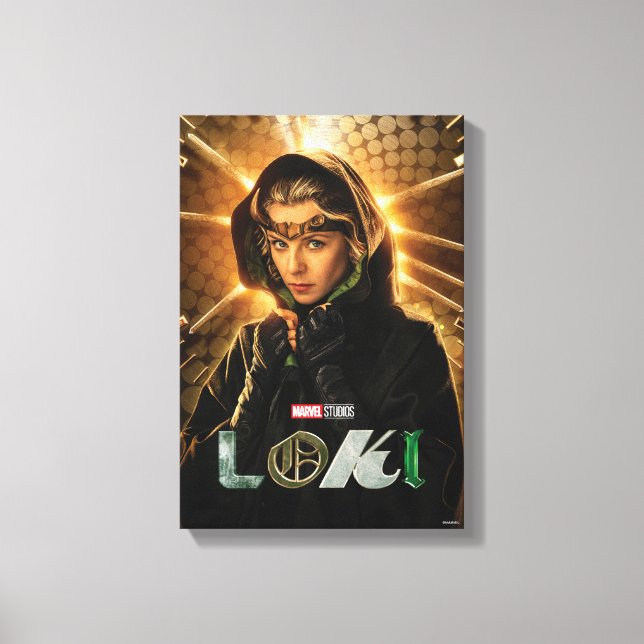Sylvie TVA Poster Canvas Print (Front)