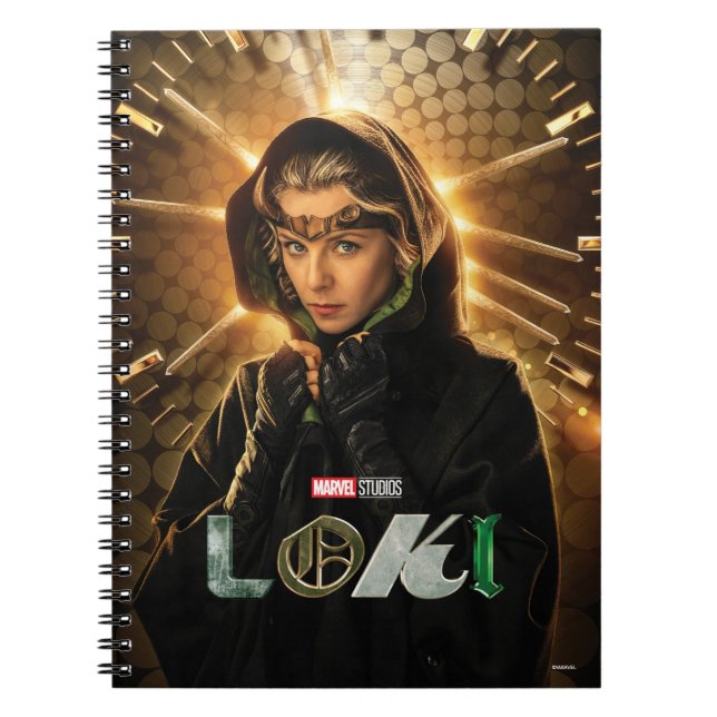 Sylvie TVA Poster Notebook (Front)