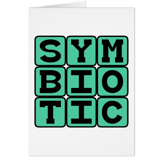 Symbiotic, Co-Dependent Relationship Cards (Front)