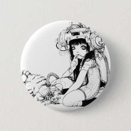 Symbiotic Friends Button