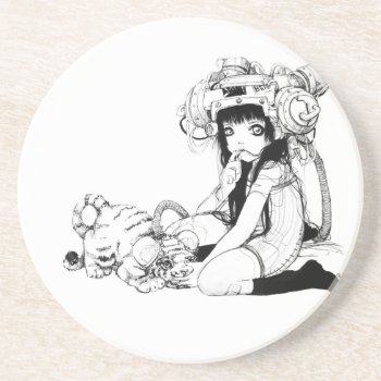 Symbiotic Friends Drink Coaster by camilladerrico at Zazzle