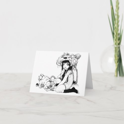 Symbiotic Friends Note Card