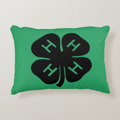 Symbol 4_H Club Accent Pillow