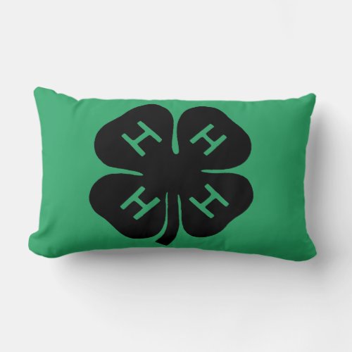 Symbol 4_H Club Lumbar Pillow