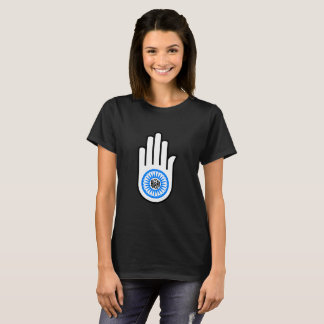 Symbol Ahimsa Hindu Buddhist Jainist Jainism Hand  T-Shirt