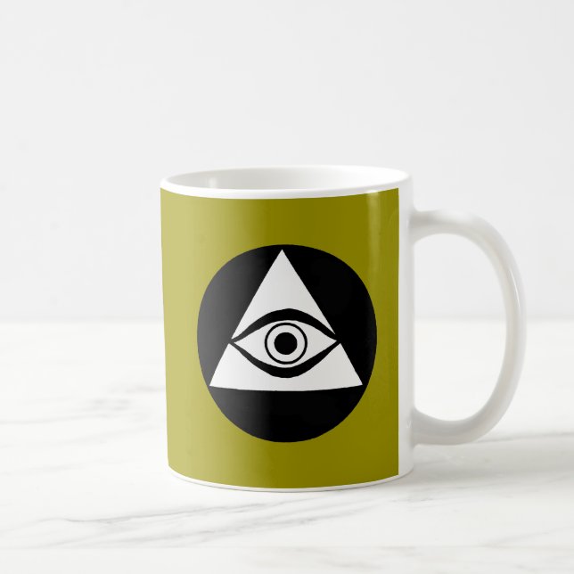 Symbol: All Seeing Eye Coffee Mug (Right)