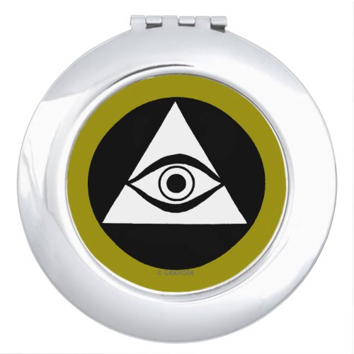 Symbol All Seeing Eye Mirror For Makeup