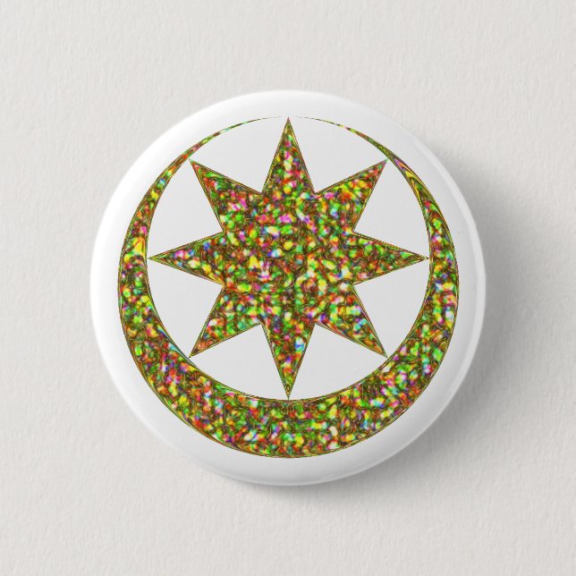 symbol Astarte Ishtar Pinback Button (Front)