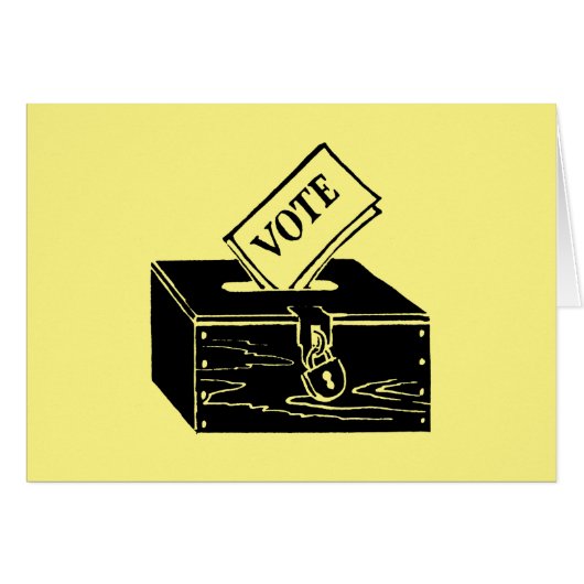 Symbol: Ballot Box (Front Horizontal)