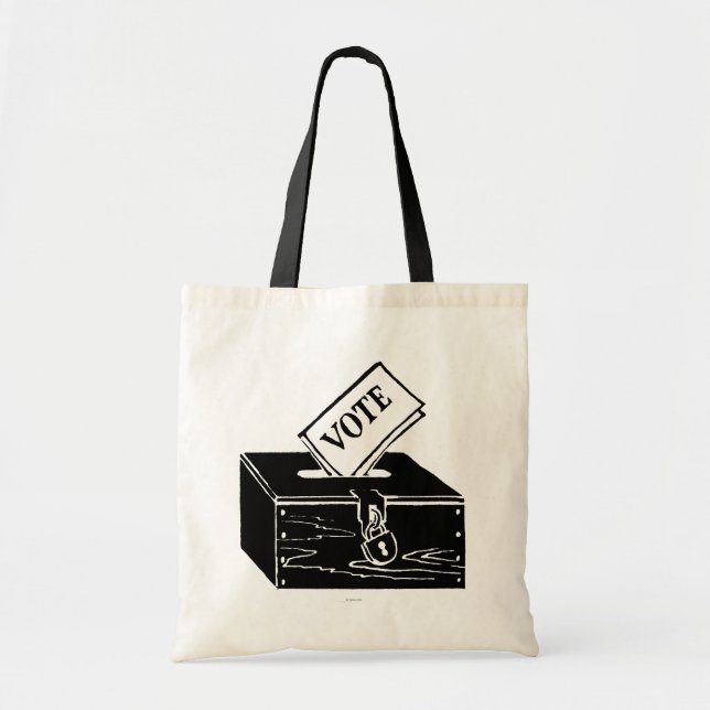 Symbol: Ballot Box Tote Bag (Front)