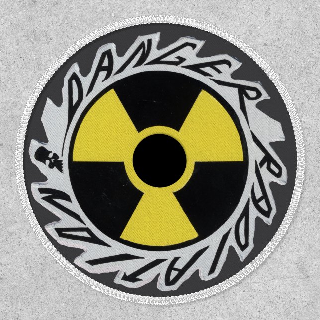 Symbol Danger Radiation Patch (Front)