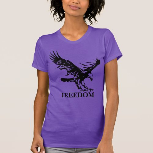 Symbol Eagle Freedom Personalized T_Shirt