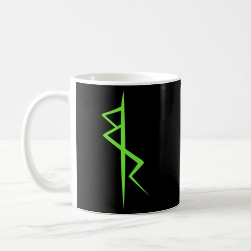 Symbol Edge Cyber Runners Punk Back Coffee Mug