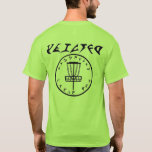 Symbol Font Disk Golf T Shirt at Zazzle