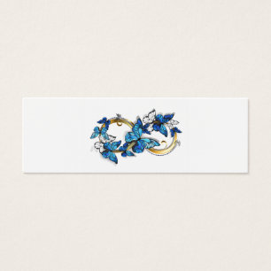 Symbol Infinity of Blue Morpho Butterflies