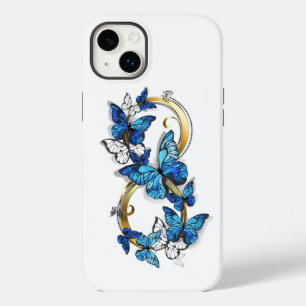 Symbol Infinity of Blue Morpho Butterflies Case-Mate iPhone 14 Plus Case