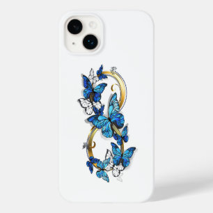 Symbol Infinity of Blue Morpho Butterflies Case-Mate iPhone 14 Plus Case