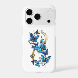 Symbol Infinity of Blue Morpho Butterflies iPhone 17 Pro Case