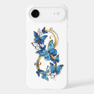 Symbol Infinity of Blue Morpho Butterflies iPhone 17 Air Case