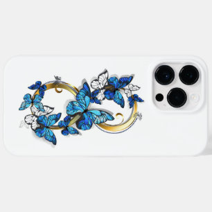 Symbol Infinity of Blue Morpho Butterflies Case-Mate iPhone 14 Pro Max Case