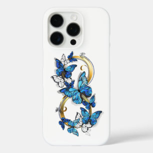 Symbol Infinity of Blue Morpho Butterflies iPhone 16 Pro Case