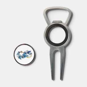 Symbol Infinity of Blue Morpho Butterflies Divot Tool