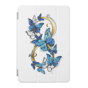 Symbol Infinity of Blue Morpho Butterflies iPad Mini Cover