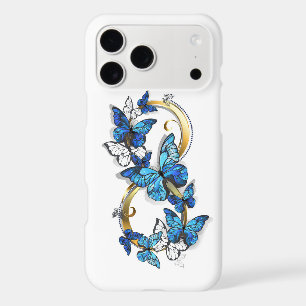Symbol Infinity of Blue Morpho Butterflies iPhone 17 Pro Max Case