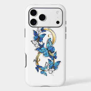 Symbol Infinity of Blue Morpho Butterflies iPhone 17 Pro Max Case