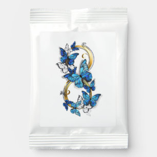 Symbol Infinity of Blue Morpho Butterflies Margarita Drink Mix