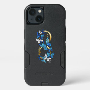 Symbol Infinity of Blue Morpho Butterflies iPhone 13 Case