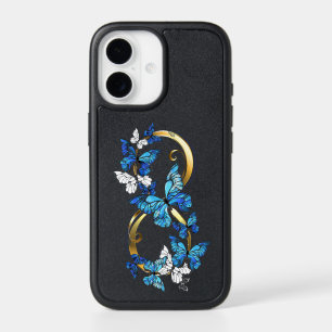Symbol Infinity of Blue Morpho Butterflies iPhone 17 Case