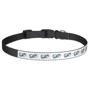 Symbol Infinity of Blue Morpho Butterflies Pet Collar