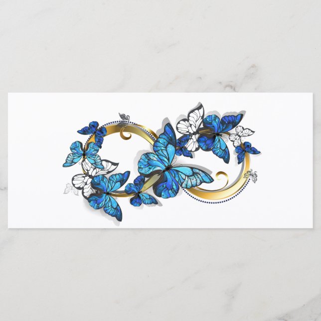 Symbol Infinity of Blue Morpho Butterflies Program (Front)