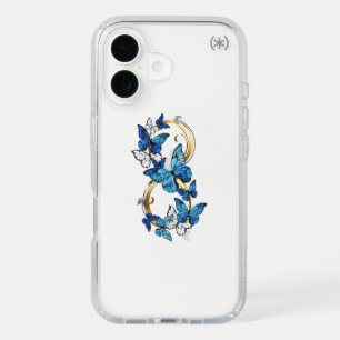 Symbol Infinity of Blue Morpho Butterflies iPhone 16 Case