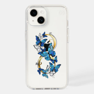 Symbol Infinity of Blue Morpho Butterflies Speck iPhone 14 Case