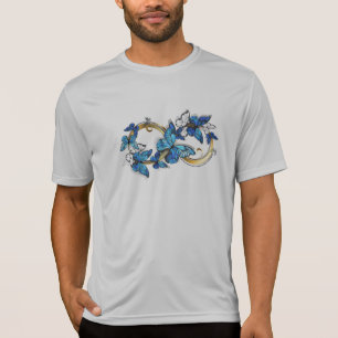 Symbol Infinity of Blue Morpho Butterflies T-Shirt