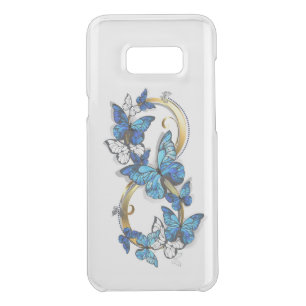 Symbol Infinity of Blue Morpho Butterflies Uncommon Samsung Galaxy S8+ Case