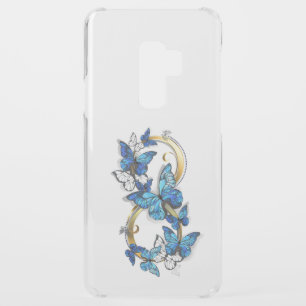 Symbol Infinity of Blue Morpho Butterflies Uncommon Samsung Galaxy S9 Plus Case